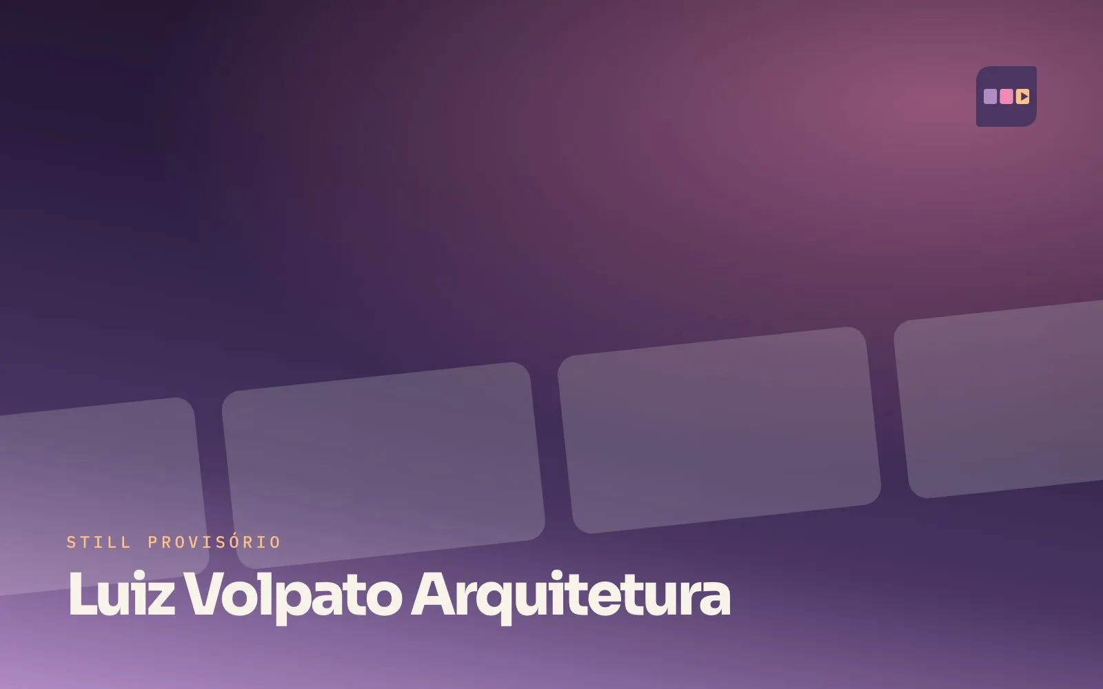 Still provisório do filme Casa Ateliê, para Luiz Volpato Arquitetura